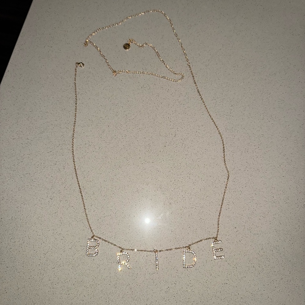 “BRIDE” waist chain